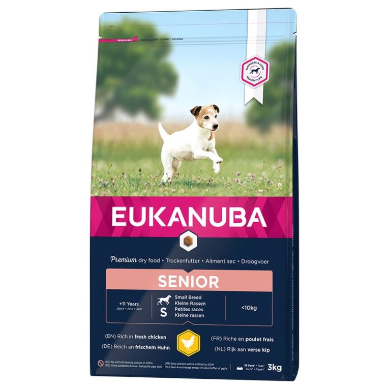 Eukanuba Caring Senior Small Breed Chicken