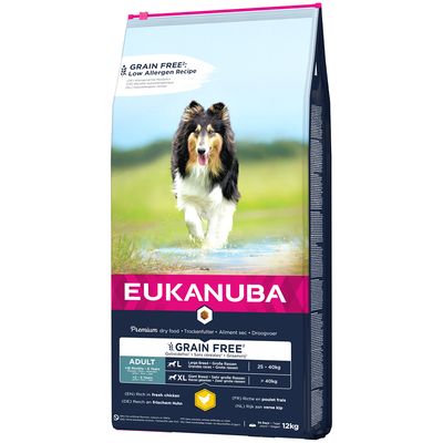 Eukanuba Grain-Free Adult Large Breed Chicken