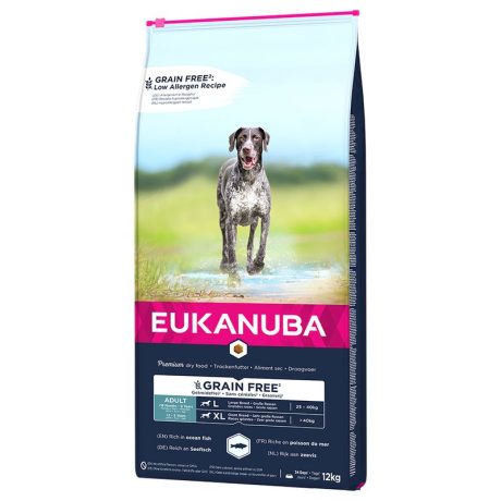 Eukanuba Grain Free Adult Large Dogs with Salmon