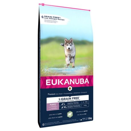 Eukanuba Grain Free Puppy Large Breed Lamb