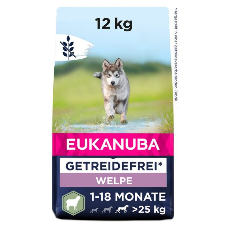 Eukanuba Grain Free Puppy Large Breed Lamb1