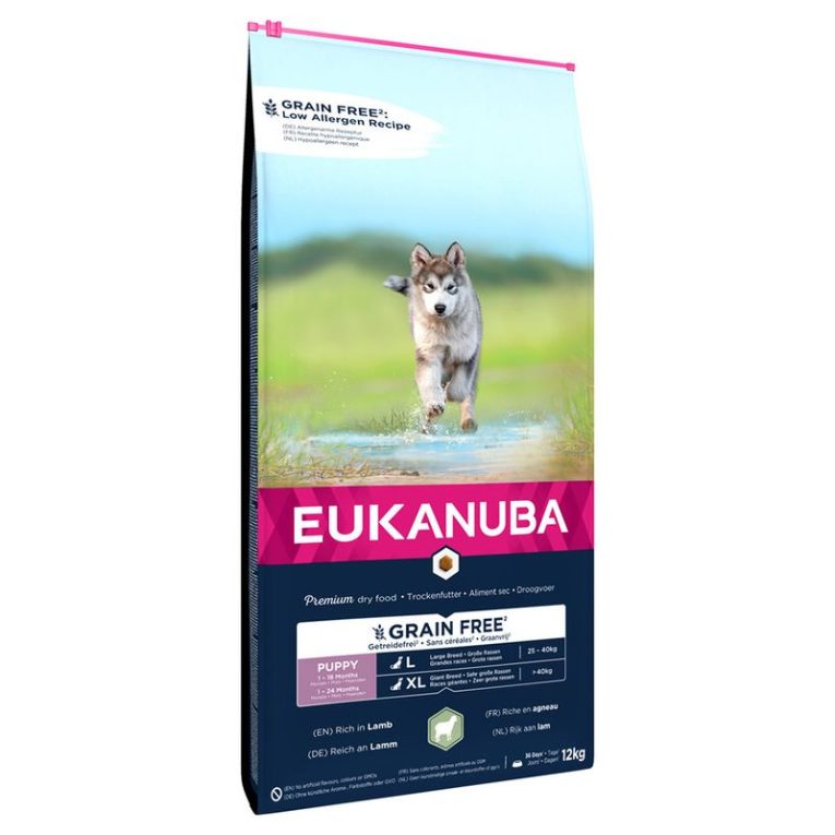 Eukanuba Grain Free Puppy Large Breed Lamb2
