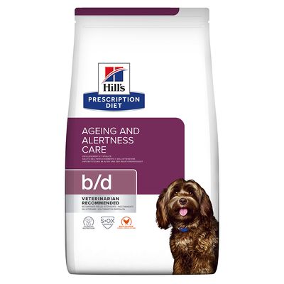 Hill's Prescription Diet b/d Ageing Care dry dog ​​food with chicken