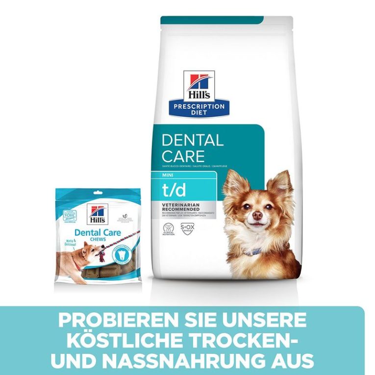 Hill's Prescription Diet t-d Dental Care Mini with Chicken3