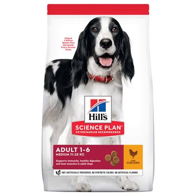 Hill's Science Plan Adult 1-6 Medium with Chicken
