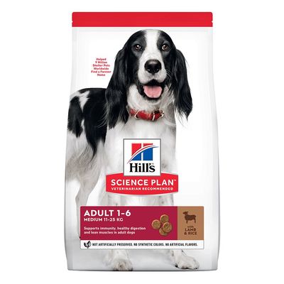 Hill's Science Plan Adult 1-6 Medium with Lamb & Rice