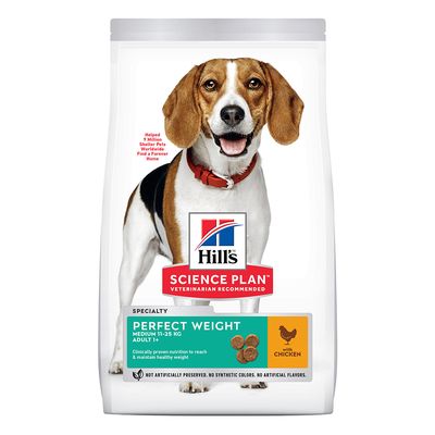 Hill's Science Plan Adult 1+ Perfect Weight Medium with Chicken