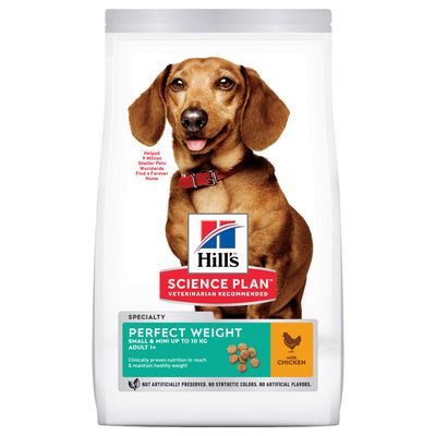 Hill's Science Plan Adult 1+ Perfect Weight Small & Mini with Chicken