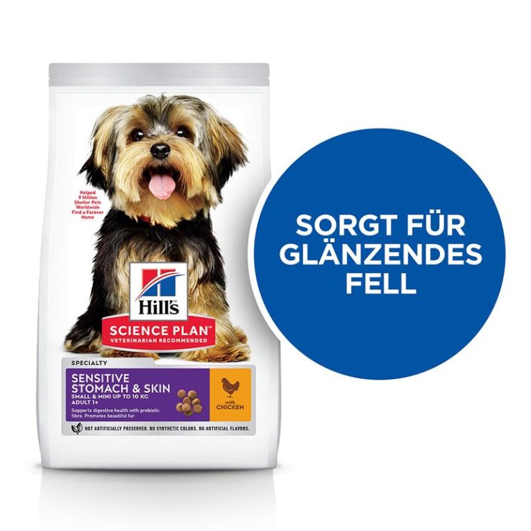 Hill's Science Plan Adult 1+ Sensitive Stomach & Skin Small & Mini with Chicken1