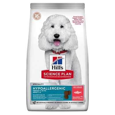 Hill's Science Plan Adult Hypoallergenic Medium with Salmon