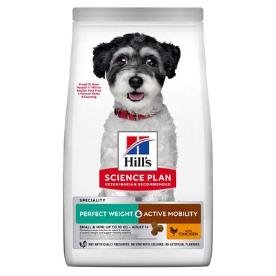 Hill's Science Plan Adult Perfect Weight & Active Mobility Small & Mini with Chicken