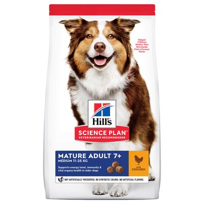 Hill's Science Plan Mature Adult 7+ Medium with Chicken