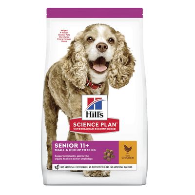 Hill's Science Plan Senior 11+ Small & Mini with Chicken